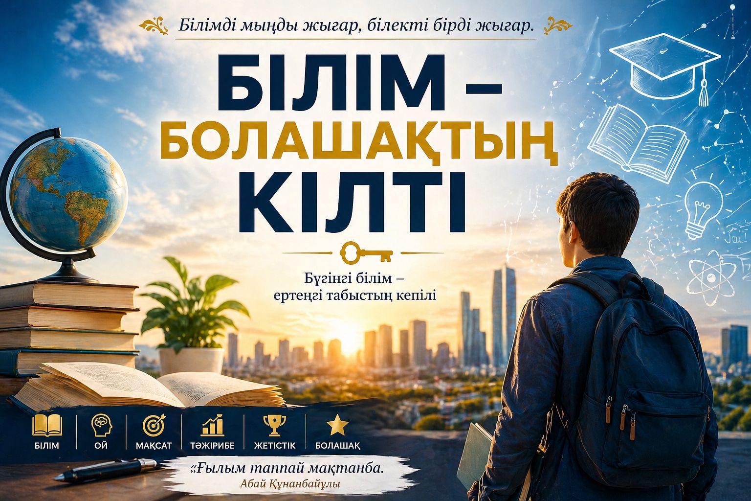 Білім – болашақтың кілті