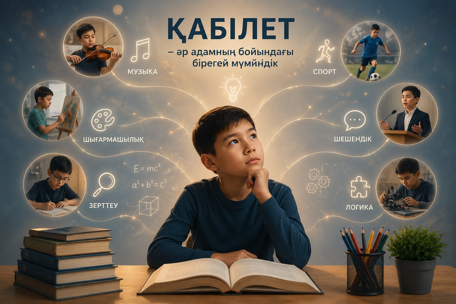 Адам өз қабілетінің жетекшісі